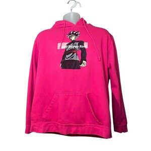 Dragon Ball Z Men's Size 2XL Goku Super Saiyan Rosé  Long Sleeve Hoodie Unisex